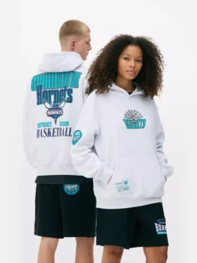 Φούτερ με κουκούλα NBA Charlotte Hornets