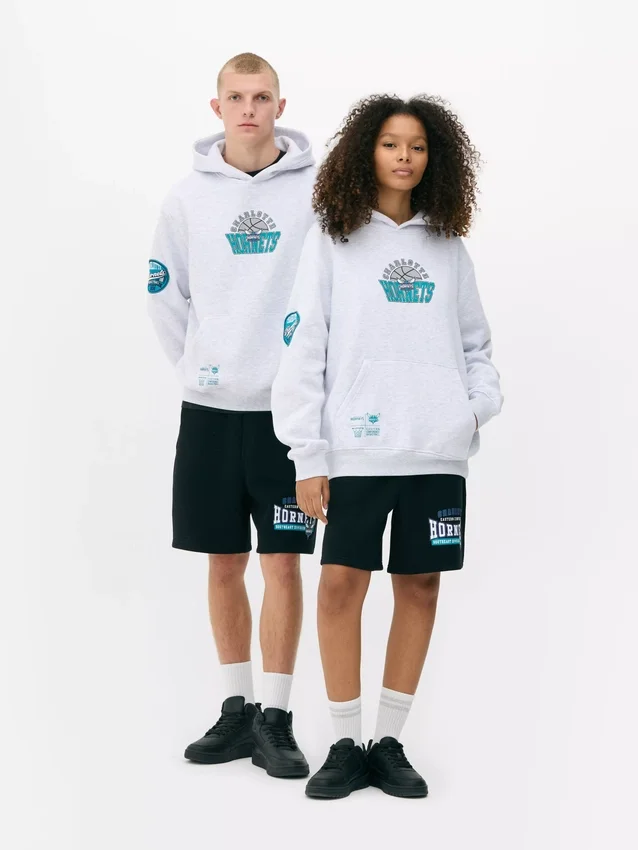 Φούτερ με κουκούλα NBA Charlotte Hornets
