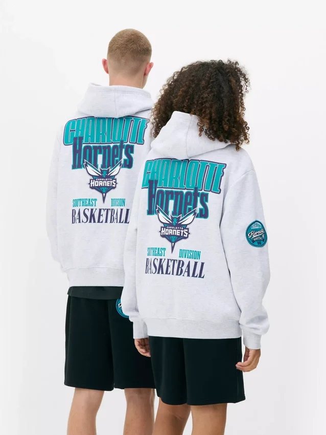 Φούτερ με κουκούλα NBA Charlotte Hornets