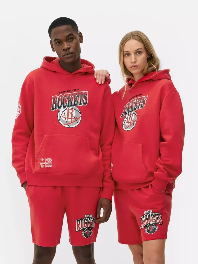 Φούτερ με κουκούλα NBA Houston Rockets