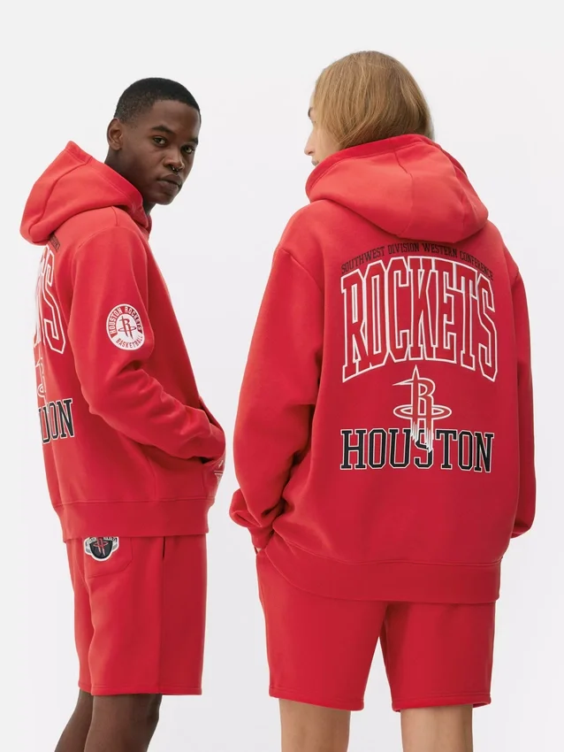 Φούτερ με κουκούλα NBA Houston Rockets
