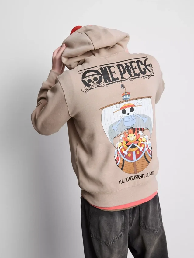 Φούτερ με κουκούλα «One Piece Thousand Sunny»