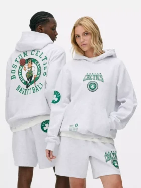 Φούτερ με κουκούλα των Boston Celtics της NBA