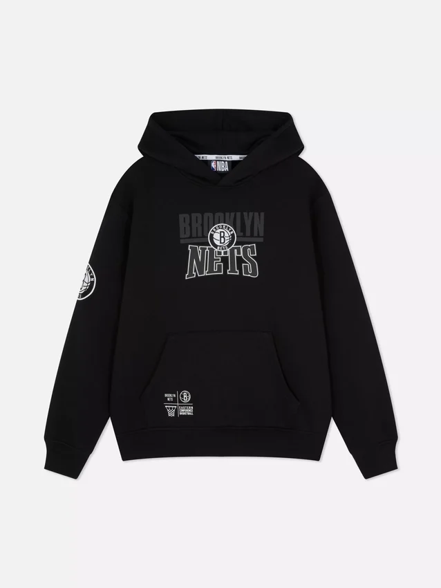 Φούτερ με κουκούλα των Brooklyn Nets της NBA
