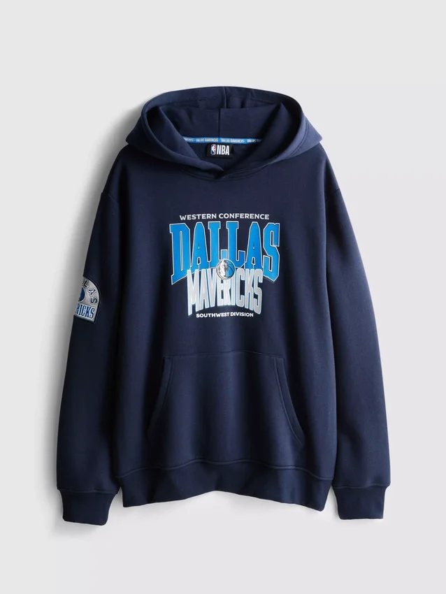 Φούτερ με κουκούλα των Dallas Mavericks της NBA