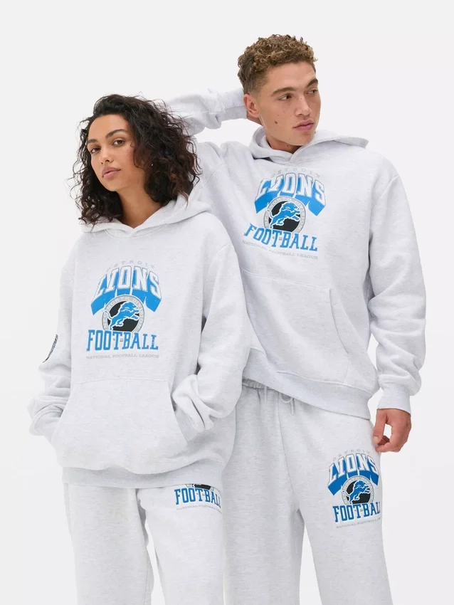Φούτερ με κουκούλα των Detroit Lions της NFL