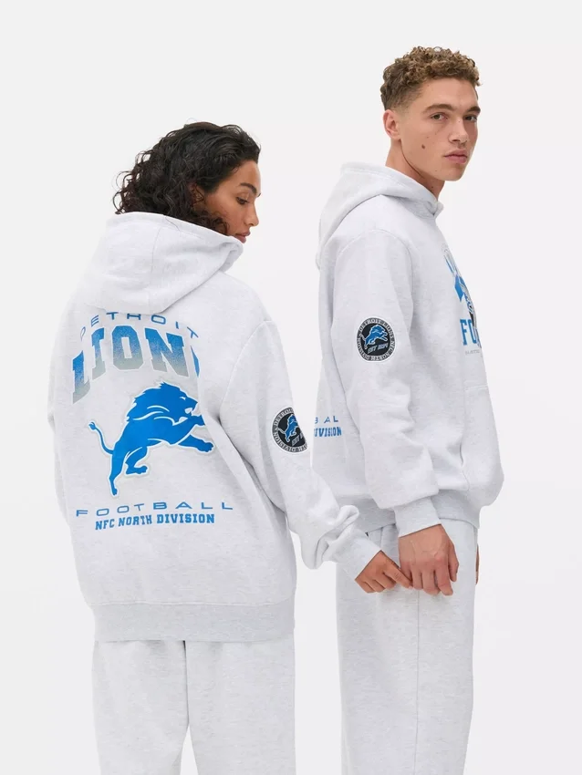 Φούτερ με κουκούλα των Detroit Lions της NFL