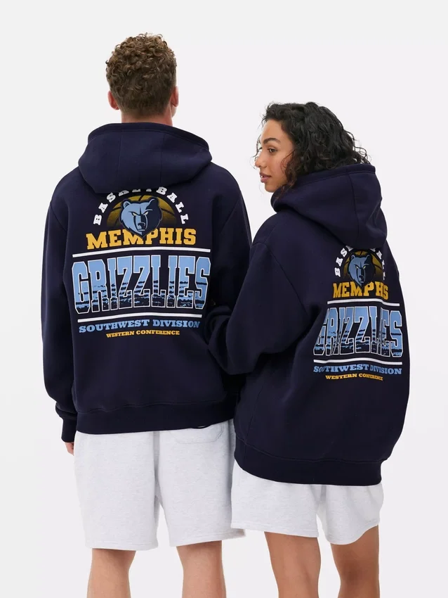 Φούτερ με κουκούλα των Memphis Grizzlies της NBA