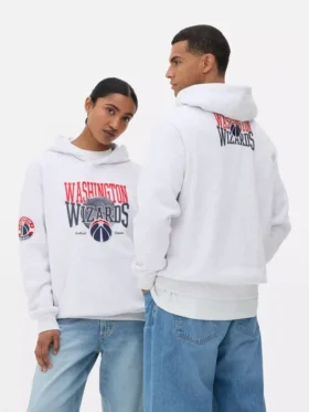 Φούτερ με κουκούλα των Washington Wizards της NBA