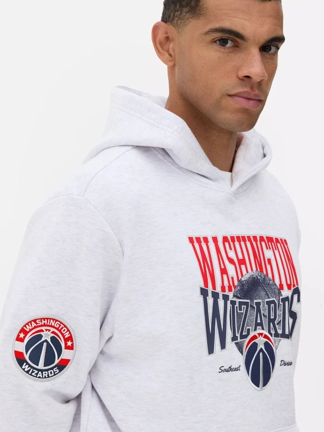 Φούτερ με κουκούλα των Washington Wizards της NBA
