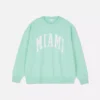 Φούτερ oversized με γράμματα «Miami»