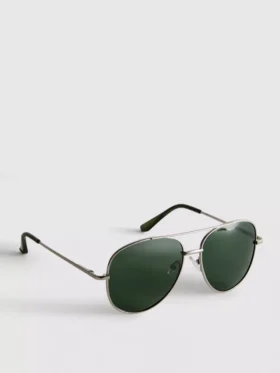 Γυαλιά ηλίου τύπου «aviator» με φιμέ φακούς