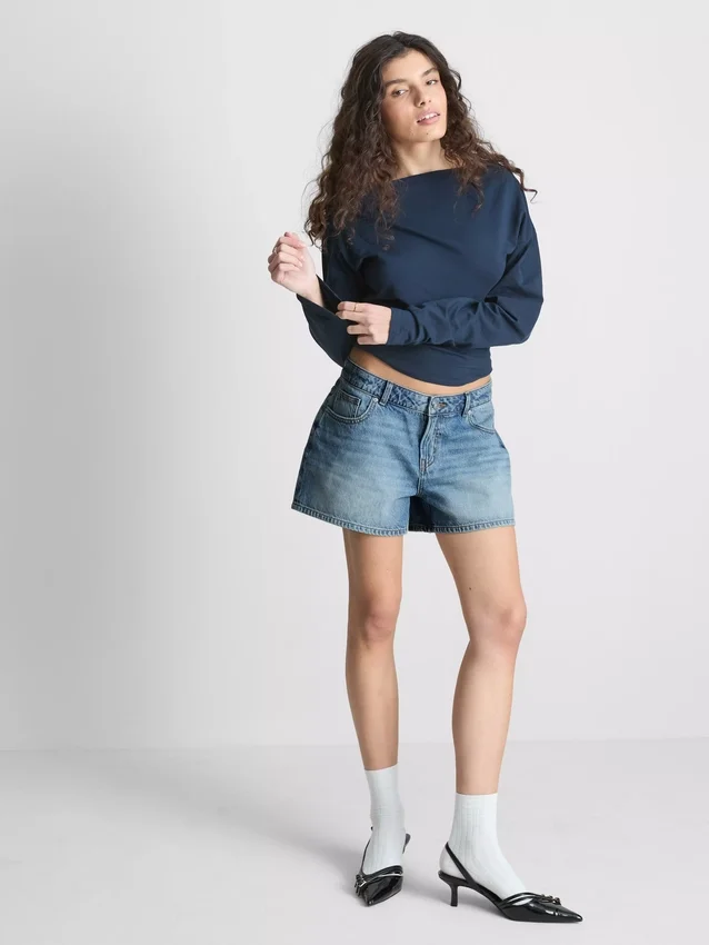 Η σκηνή της Primark | βαμβακερά τζιν σορτς