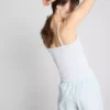 Καμί με πλούσιο βαμβάκι και πλέξη pointelle