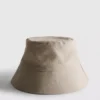 Καπέλο τύπου «bucket» από μείγμα λινού