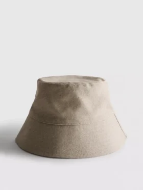Καπέλο τύπου «bucket» από μείγμα λινού