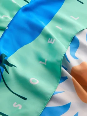 Κασκόλ με τυπωμένο μοτίβο