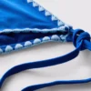 Κάτω μέρος μπικίνι με δέσιμο στα πλάγια και λεπτομέρειες ραφής