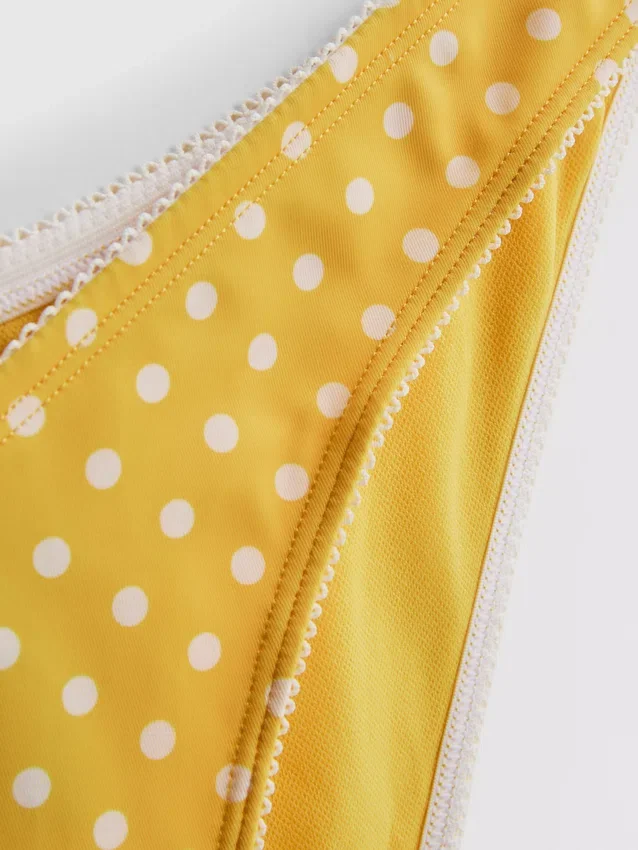 Κάτω μέρος μπικίνι βραζιλιάνικου τύπου με πουά
