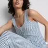 Love to Lounge: καμιζόλα πιτζάμας με ραβδώσεις και ρίγες