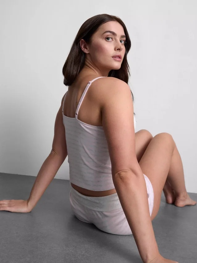 Love to Lounge ριγέ μπλούζα πιτζάμας τύπου cami