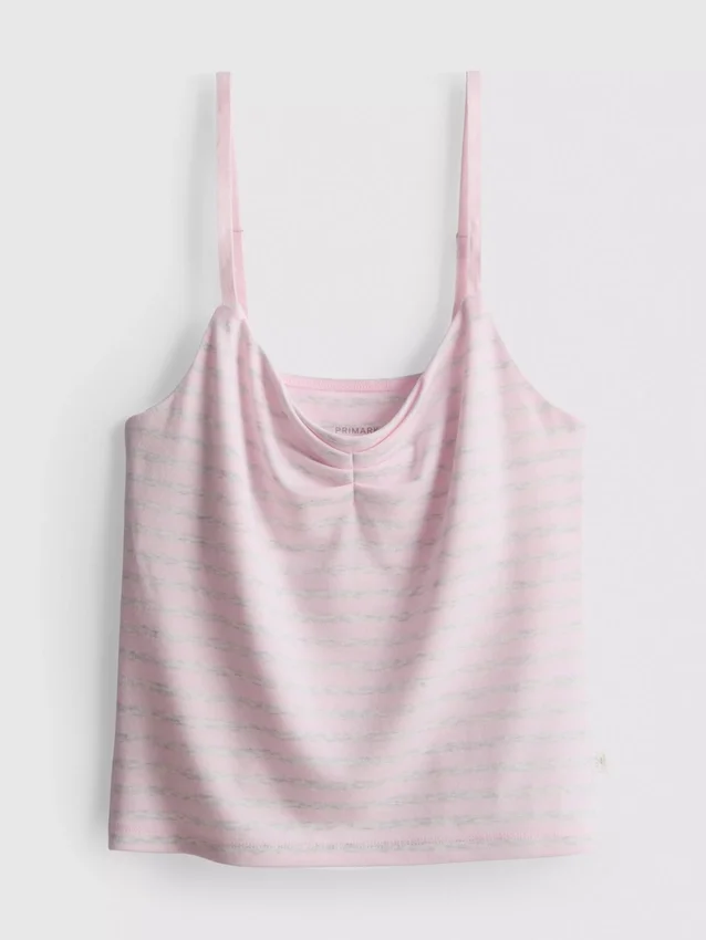 Love to Lounge ριγέ μπλούζα πιτζάμας τύπου cami