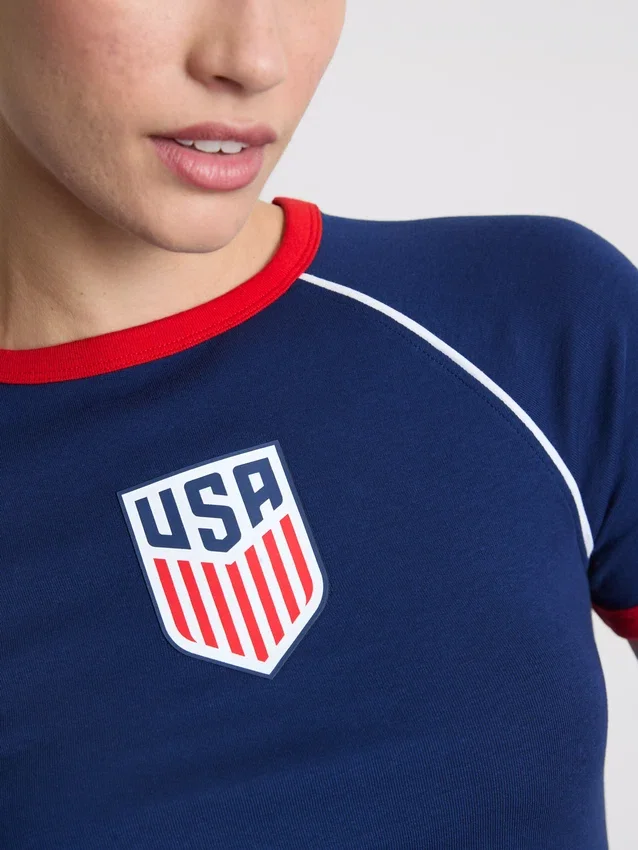 Μακρύ μπλουζάκι «USA»