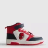 Marvel Spider-Man light-up sneakers with high toe box