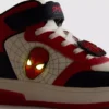 Marvel Spider-Man light-up sneakers with high toe box