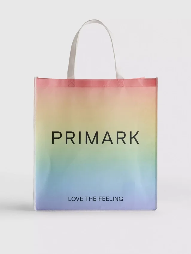 Μεγάλη επαναχρησιμοποιήσιμη τσάντα «Primark Pride»