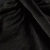 Μίντι φούστα από σατέν με κρόσσια