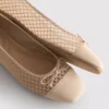 Μπαλαρίνες με τετράγωνο μπροστινό μέρος από πλέγμα