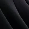 Μπλούζα από κρεπ με λαιμόκοψη σε σχήμα καρδιάς και πεπλούμ