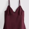 Μπλούζα babydoll με V λαιμόκοψη