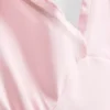 Μπλούζα babydoll με V λαιμόκοψη