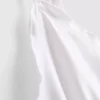 Μπλούζα babydoll με V λαιμόκοψη