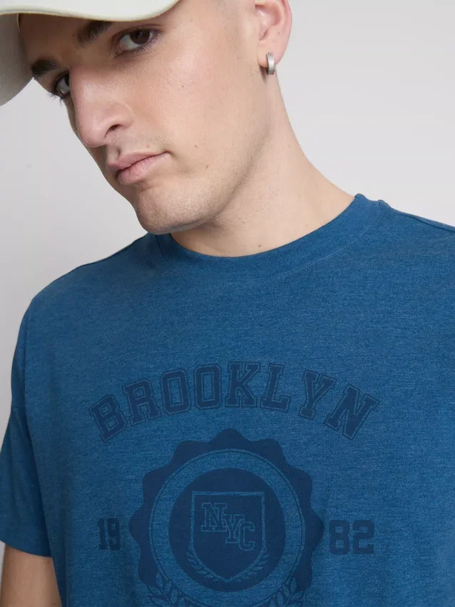 Μπλούζα Brooklyn Varsity σορτς με κοντά μανίκια