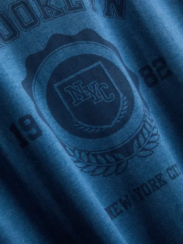 Μπλούζα Brooklyn Varsity σορτς με κοντά μανίκια