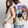 Μπλούζα χωρίς μανίκια με γραφικό Gorillaz