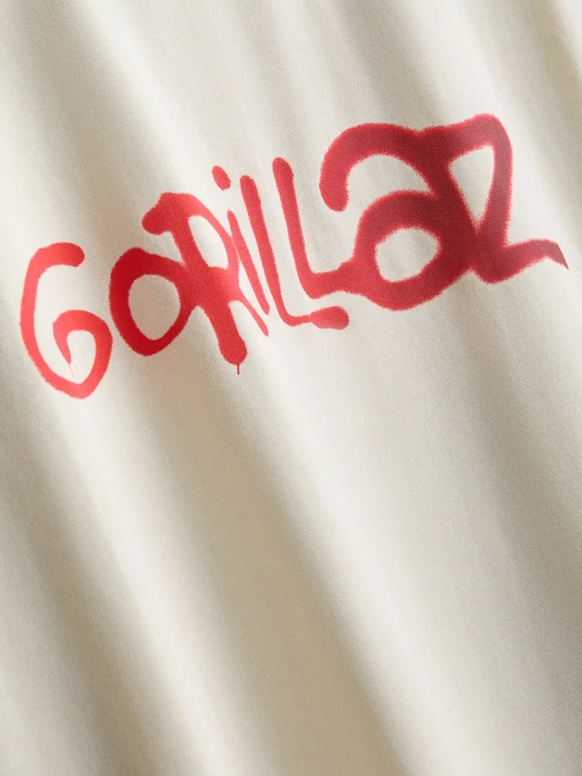Μπλούζα χωρίς μανίκια με γραφικό Gorillaz