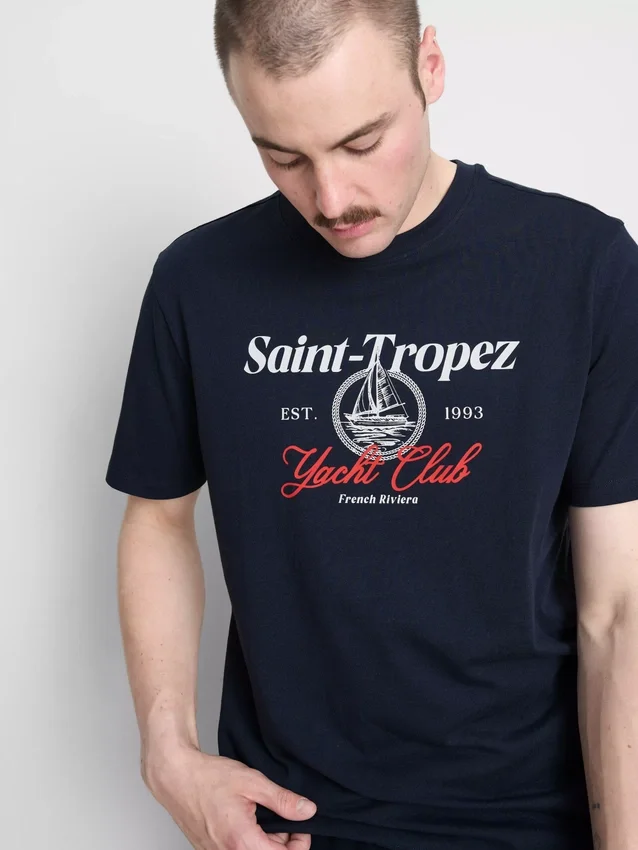 Μπλούζα με γραφικό Yacht Club