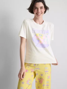 Μπλούζα πιτζάμας με σχέδιο Spongebob Squarepants OOTD