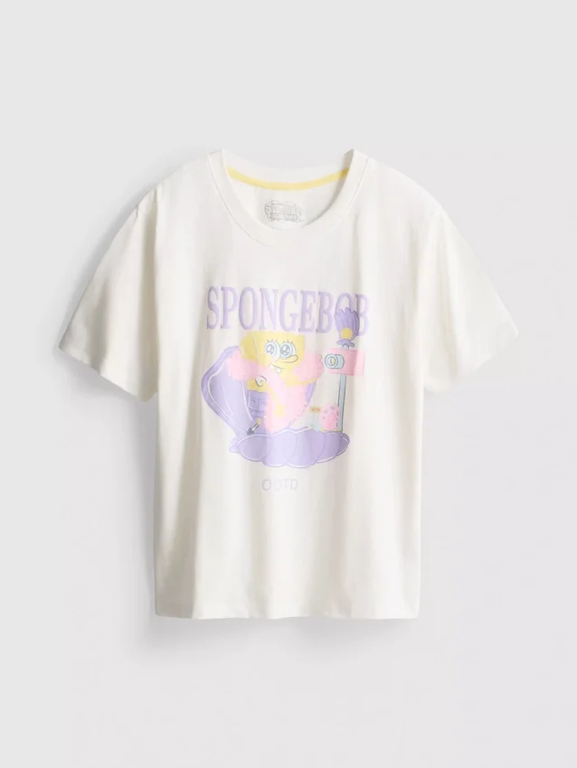 Μπλούζα πιτζάμας με σχέδιο Spongebob Squarepants OOTD