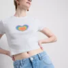 Μπλουζάκι για μωρά με καρδιά «Pride» από ύφασμα πλούσιο σε βαμβάκι