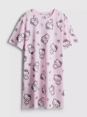 Νυχτικό από βαμβάκι με σχέδιο Hello Kitty