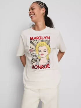 Οβερσάιζ βαμβακερό πουκάμισο Marilyn Monroe