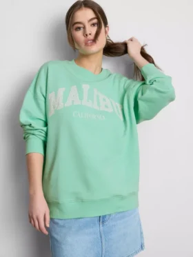 Oversized φούτερ Malibu με υψηλή περιεκτικότητα σε βαμβάκι