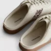 Πάνινα Sneakers χωρίς κορδόνια με σόλα από καουτσούκ