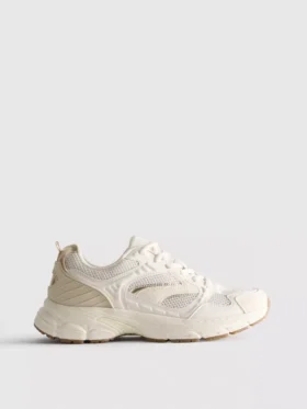 Πάνινα Sneakers με χοντρό πλέγμα