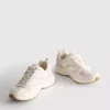 Πάνινα Sneakers με χοντρό πλέγμα